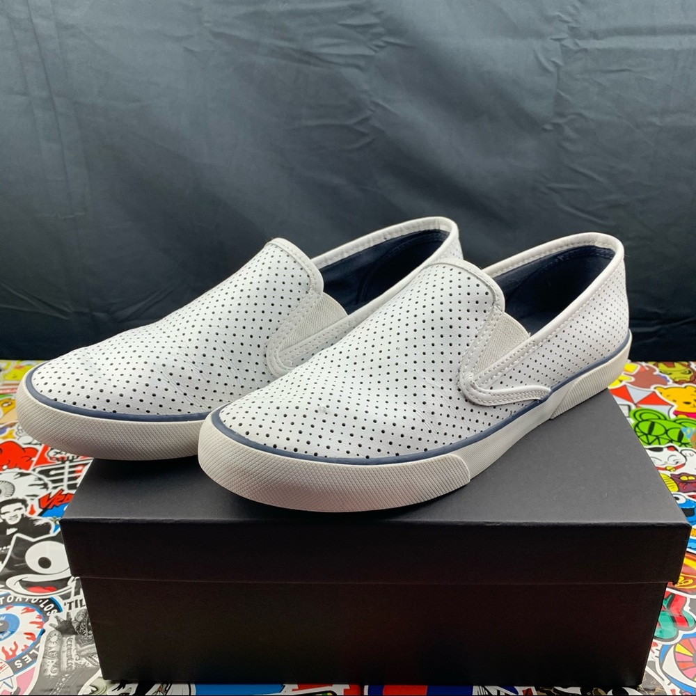 Sperry Leather Slip Ons Size 11 Womens
